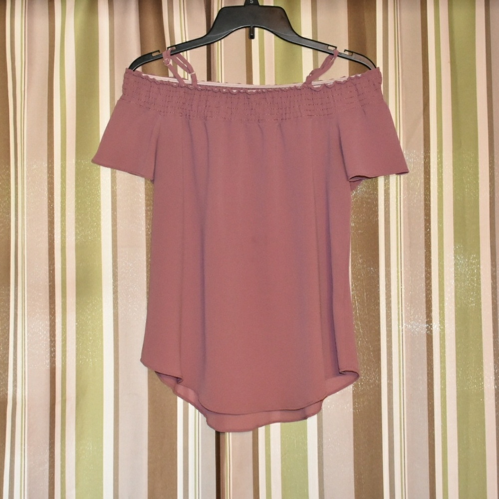 Off The Shoulder Shirt With Straps